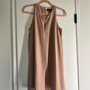 Lulus Mauve Shift Dress- Size Small